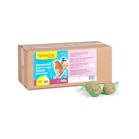 Boules De Graisse Avec Filet 90g - 50 Pièces