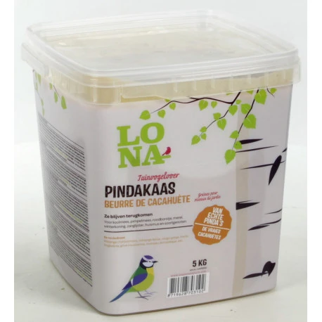 Lona Beurre De Cacahuète Pour Oiseaux 5kg