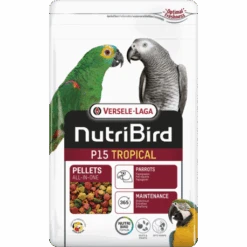 VERSELE-LAGA Nutribird P15 Tropical 3kg - Granulés Extrudés - Aliment D'entretien Pour Perroquets
